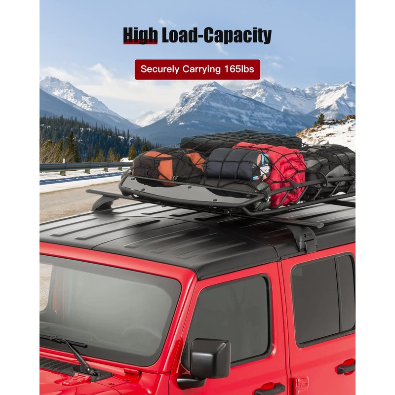 cciyu Roof Rack Side Rails Fit for Honda Pilot 3.5L