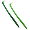 2 x Slim Firm Interspace Toothbrushes ~ Interdental Orthodontic Braces