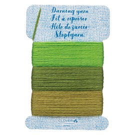 Clover Darning Yarn Green
