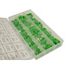 Geko G02810 O-Ring Assortment, 270 Pieces, Green