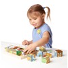 Melissa & Doug Pets Wooden Cube Puzzle With Storage Tray