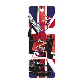 3D LiveLife Bookmark - Visit to London from Deluxebase. A London Bookmark with lenticular 3D Artwork