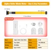 AM25 Zigbee Smart Blinds Motor Only-for 1.5" Roller Tube-Rechargeable DIY