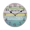 Cepewa Wall Clock XL Beach Nostalgia Diameter 45 cm Clock