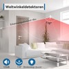 CPVAN PIR Bewegungsmelder Alarm, Bewegungssensor mit Fernbedienung, 125 dB, Anti-Diebstahl