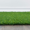 Rugshop Artificial Solid Grass for Backyard, Garden, Patio, Balcony, Garage