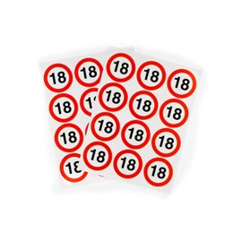 Birthday Decoration Sticker 18th Birthday Decoration 18th Birthday Girl Decoration 18th Birthday Boy Decoration 18th Birthday Boy Decoration 18th Birthday Girl Decoration Birthday Table Decoration