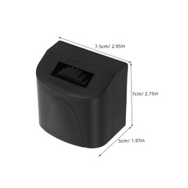 Abaodam 2pcs Non Slip Leg End Caps for Indoor Cycling Bikes Shock Absorption Noise Reduction for Enhanced Comfort and Floor Protection