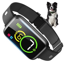 JESWO Collar Antiladridos Perro con Pantalla y 7 Sensibilidades Ajustables