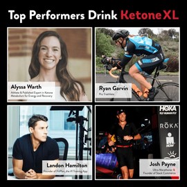 TruBrain Ketone XL Shots | No Sugar, No Caffeine, No Salt | (R)-1,3-Butanediol | Clean, Natural Energy Shots to Power Brain & Body | Drinkable Ketones | Keto Diet NOT Required (10-Pack)