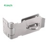 Padlock Hasp,1 pcs Stainless Steel Heavy Duty Hasp Staple with