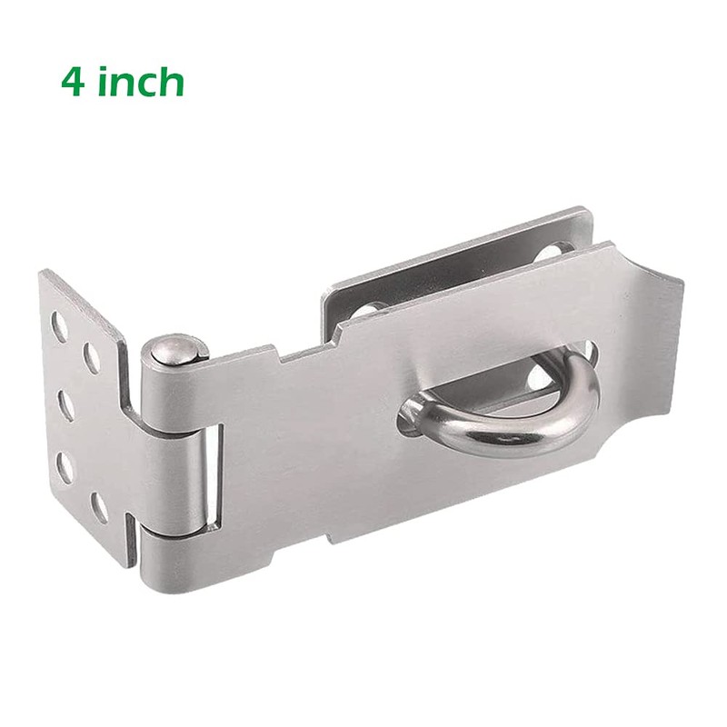 Padlock Hasp,1 pcs Stainless Steel Heavy Duty Hasp Staple with