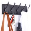 WEBI Coat Rack Wall Mounted,Wood Coat Hooks Wall Mounted,16" Hole