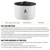 Flame Aroma Diffuser Seajelly Atomizing Humidifier Home Spitting Smoke Ring