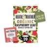Heath & Heather Organic Raspberry Leaf Teabags | Individually Wrapped