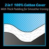 Black Starburst 2-in-1 Ironing Board Cover