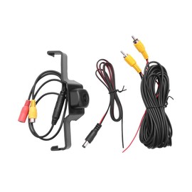 KACEPAR Car Front View Camera, ABS Black Car Front View Camera 170 Degrees Wide Viewing Angle, Compatible with Toyota Compatible with RAV4 XA50 2019-2021