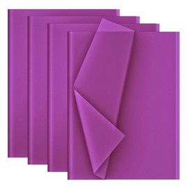 Carta velina per decoupage 28 fogli 50x70 cm Viola