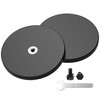 Magnetpro 2 Pieces Strong Rubber Coated Mounting Magnets Anti-Scratch, Over