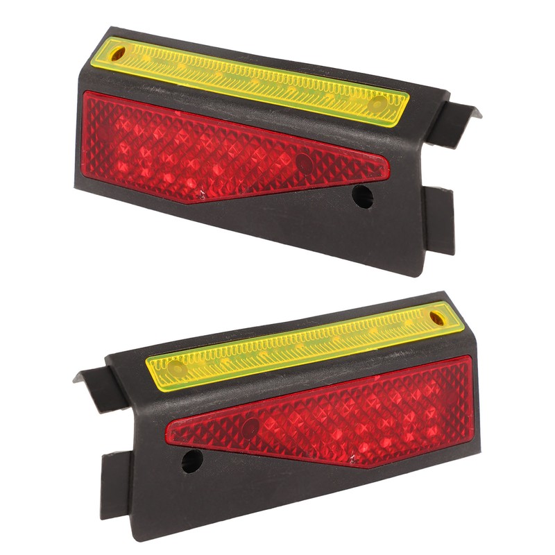 1 Pair Scooter Front Light 10in Warning Lamp High Brightness