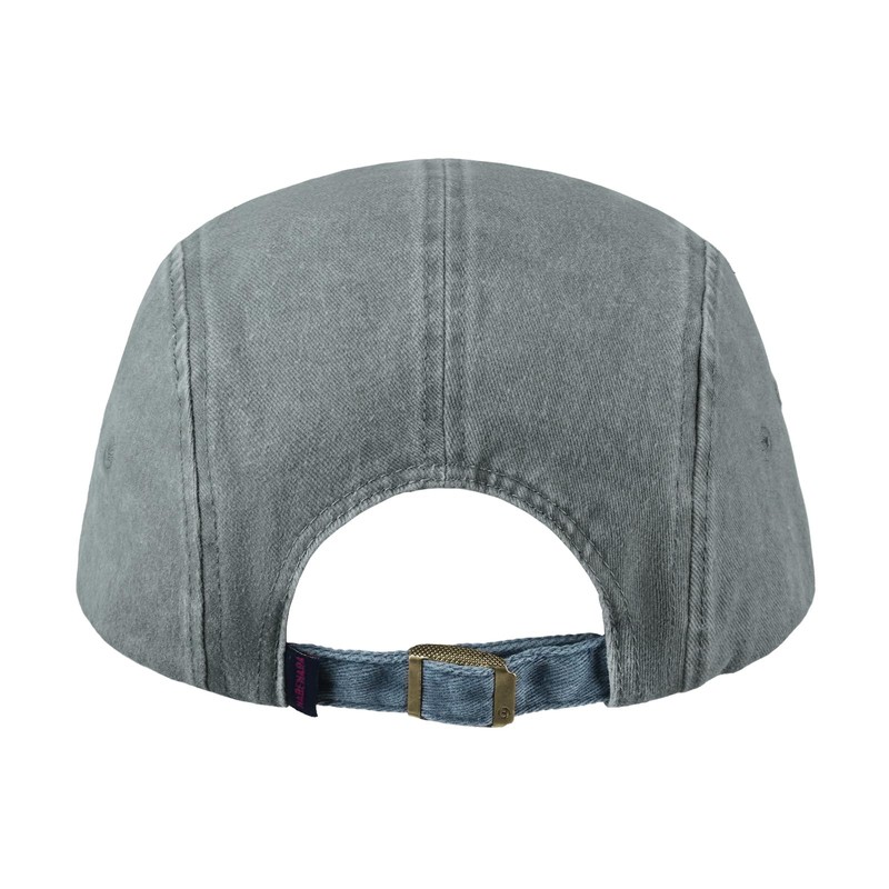 CLAPE 5 Panel Cap Men's Baseball Cap Short Peak Cotton