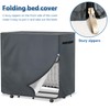 Alickwang Rollaway Bed Storage Cover,Heavy Duty Durable 600D Waterproof Dustproof