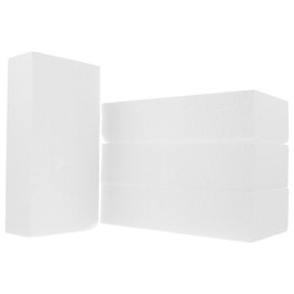 Foam Sculpting Blocks 4pcs Craft Foam Block Blocks for Crafting Modeling Art Projects Floral Arrangements Brick Sculpting Panels for DIY School Home Art