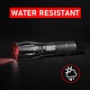 Red LED Flashlight - Single Mode Adjustable Focus Flashlights for