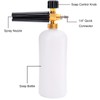 Tebery Adjustable Foam Lance 1L Bottle Snow Foam Nozzle Injector