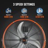 VEVOR 24" Industrial Drum Fan, 8700 CFM High Velocity Floor