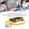 Cordless Electric Scissors, USB Handheld Fabric Cutter with Light, Rotary