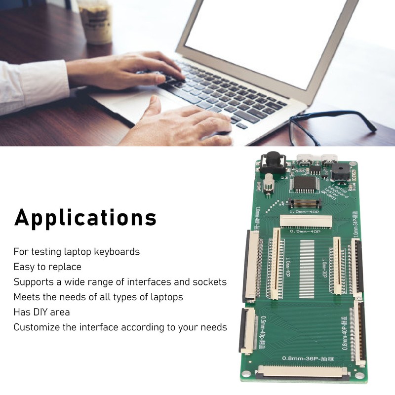 Laptop Keyboard Tester USB Interface Universal Notebook Keyboard Testing Device
