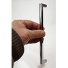 French Furniture Fittings Polished Chrome Kitchen Cabinet D Pull Handles