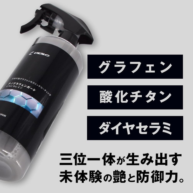 Pika Pica Rain Nano Graphene Guard Car Top Coat for