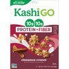Kashi GO Protein Cereal, 10g Protein, 10g Fiber, Cinnamon Crunch,