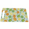 Bcumuq White Lemon Lime Cutting Board with Handles Summer Yellow