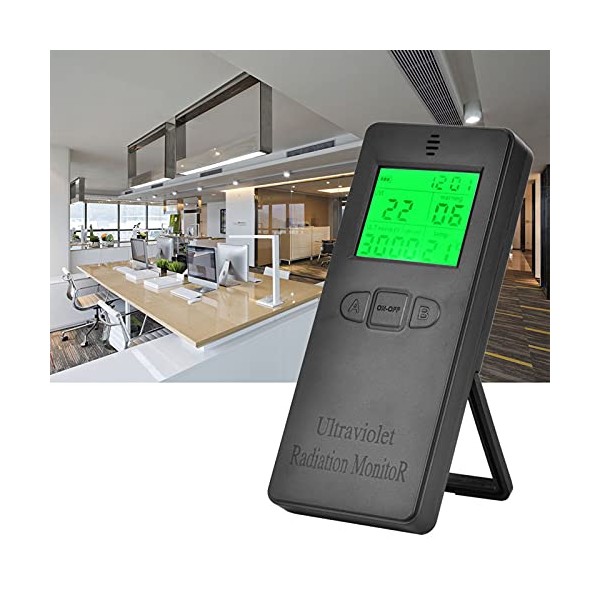 Portable LCD UV Radiation Detector, Digital UV Meter for Home,