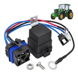 Panwarmoll Improvement Starter Relay AM107421 Fit for John Deere Kawasaki Onan 130 160 165 170 175 180 185 316 318 320 420 F510 F525 F910 F930 GX70 GX75 GX95 SX75 SX95 SRX75 SRX95 STX30 STX38 STX46 RX