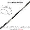 AliArchery 16 Strand 44 Inch B-55 Dacron Bow String Replacement