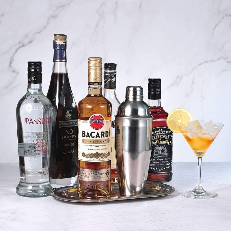 Cocktail Shaker, 750 ml Stainless Steel Cocktail Shaker, Martini Shaker