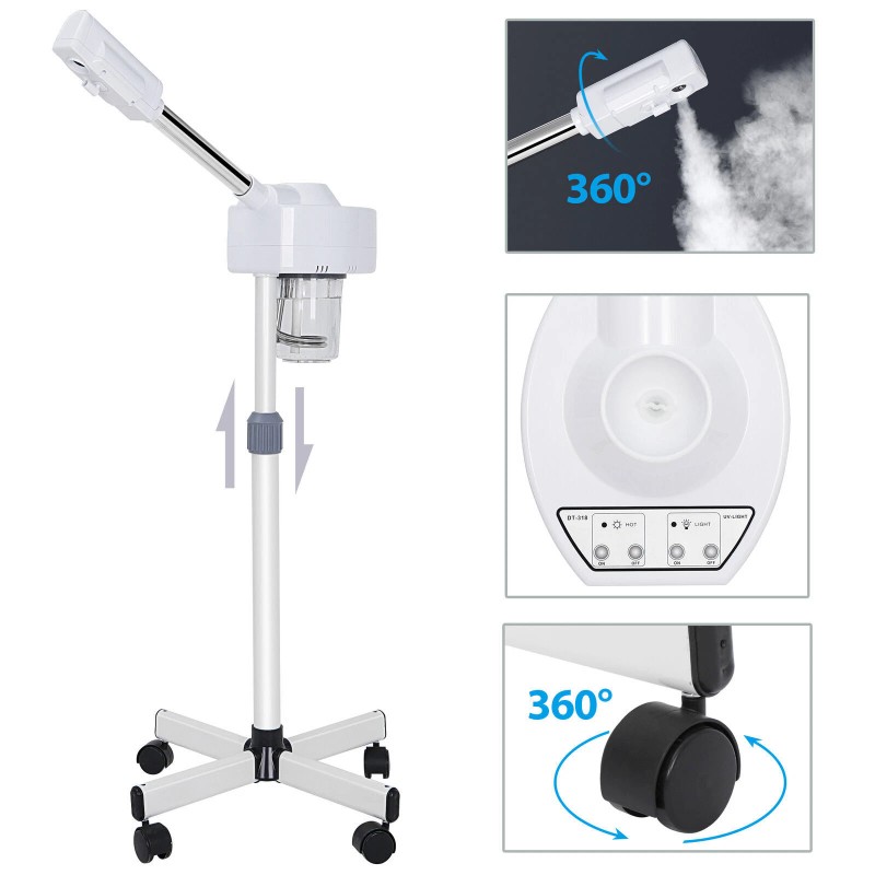 Segawe Professional Spa Beauty Equipment Facial Steamer Skin Care Ozone