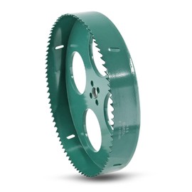 Qjaiune 8-1/4 Inch / 210mm Hole Saw with Heavy Duty Arbor, 8.25 Inch Hole Saw HSS Bi-Metal Hole Cutter Smoothly Cutting in Cornhole Boards, Plastic, Wood, Fiberboard, Drywall