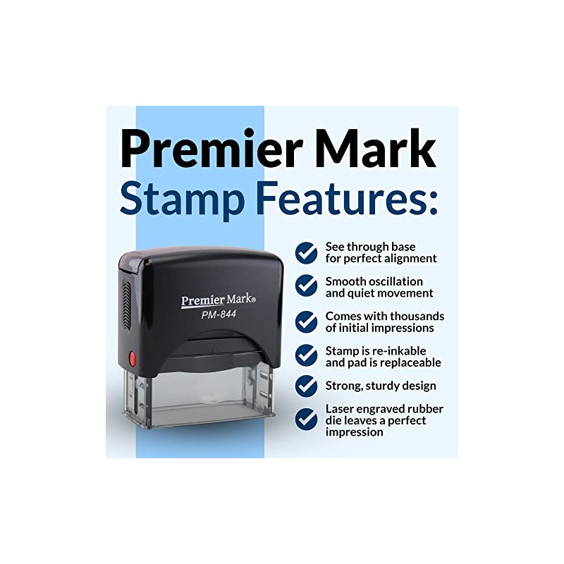 Ohio Notary Self-Inking Rubber Stamp - Meets State Specifications