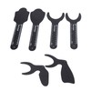 6pcs Intraoral Photographic Black Background Metal Dental Photo Backdrop Contrastor
