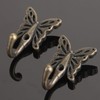 Mgoodoo Butterfly Hooks for Wall,Antique Decorative Wall Hooks 2 Pack