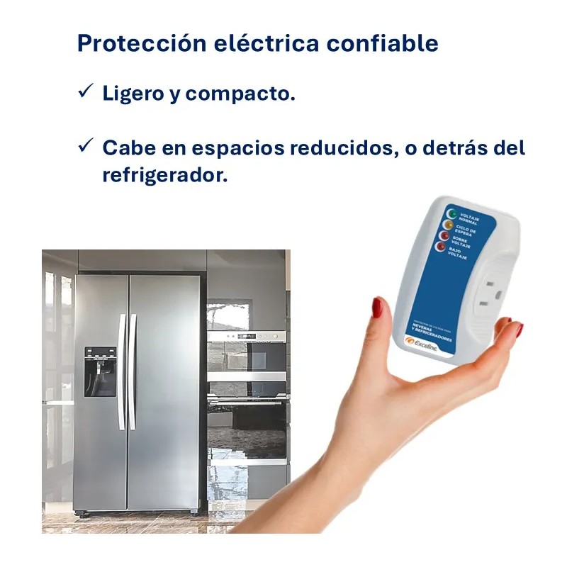 ADESKE GSM-N Protector De Voltaje Para Refrigerador o enfriador doméstico