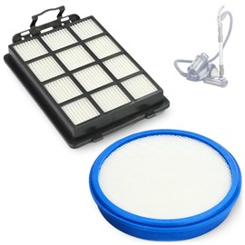Filter Kit for Hoover & Sauber Allergy 7011PH & Regal 9011PH Bagged & Bagless Vacuums - HEPA Carbon Exhaust & Pre-Motor Filter Replacement Set