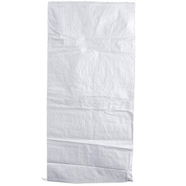 HaGa® Sandbag 65 x 135 cm – Pack of 5 Fabric Sacks PP Sack Grain Bag White