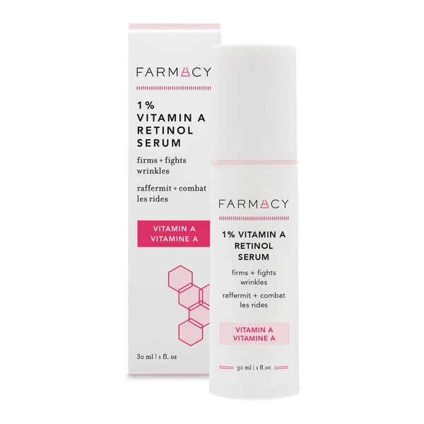 Farmacy Retinol Serum for Face - 1% Vitamin A Anti