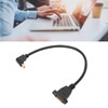 DP Female to Mini DP Male Cable Double Hole Lockable
